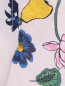 Платье из шелка с цветочным узором Markus Lupfer  –  Деталь1