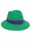 Шляпа из шерсти с контрастной отделкой El Dorado Hats  –  Общий вид