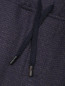 Трикотажные брюки с узором на резинке Capobianco  –  Деталь