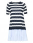 Платье свободного кроя с узором "полоска" Max&Co  –  Общий вид