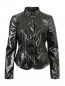 Глянцевая куртка с карманами Emporio Armani  –  Общий вид