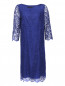 Платье-футляр с кружевным узором Marina Rinaldi  –  Общий вид