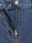 Джинсы прямого кроя с вышивкой на карманах Etro  –  Деталь1