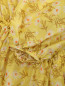 Платье из шелка с цветочным принтом N21  –  Деталь1