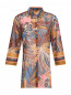 Блуза из хлопка с узором Elena Miro  –  Общий вид