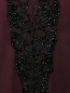 Блуза из шелка декорированная бисером Marina Rinaldi  –  Деталь