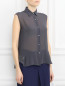 Блуза декорированная вышивкой Ermanno Scervino  –  Модель Верх-Низ