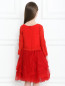 Платье из шелка с юбкой пачкой Dior  –  МодельВерхНиз1