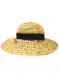 Шляпа с контрастной отделкой Ermanno Scervino  –  Обтравка2