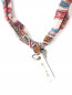 Ожерелье из шелка с узором "пейсли" декорированное кристаллами Etro  –  Деталь