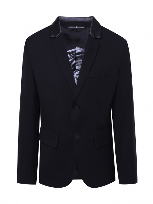 Пиджик классический из шерсти с логотипом Givenchy - Общий вид