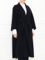 Пальто из шерсти и кашемира с разрезами Marina Rinaldi  –  МодельВерхНиз