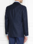 Пиджак из льна и шерсти с рисунком Belvest  –  МодельВерхНиз1