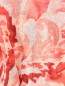 Шарф из шерсти, шелка и кашемира с цветочным узором Franco Ferrari  –  Деталь