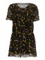 Шелковая блуза с цветочным узором Moschino Cheap&Chic  –  Общий вид