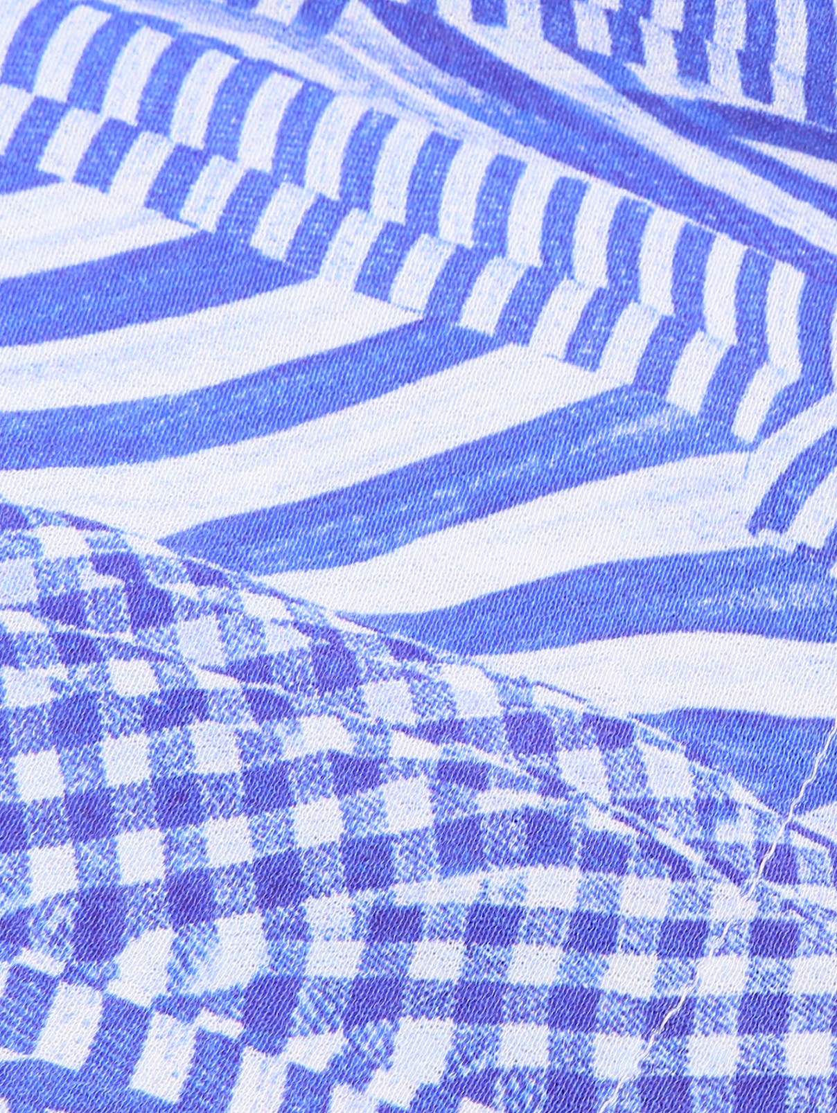 Рубашка из вискозы с узором и коротким рукавом Persona by MR  –  Деталь1  – Цвет:  Узор