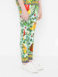 Трикотажные леггинсы с узором Dolce & Gabbana  –  МодельВерхНиз