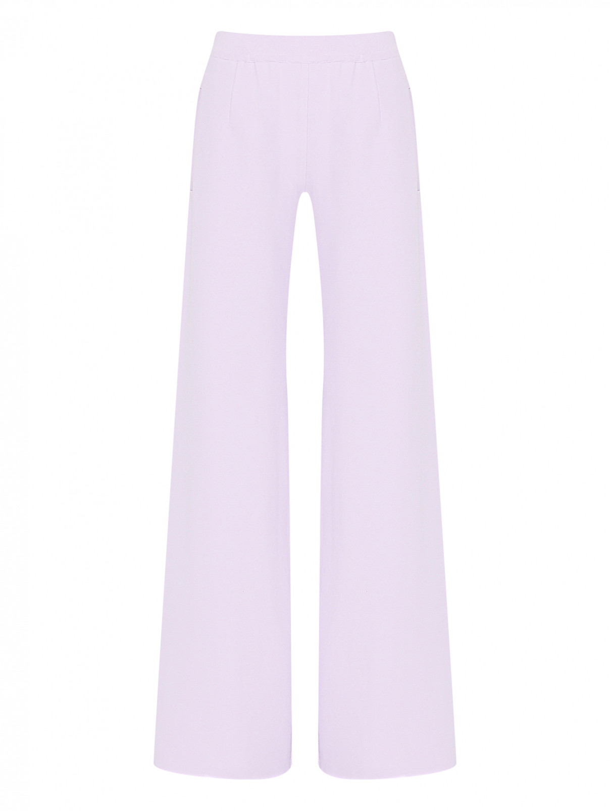 Трикотажные брюки на резинке MRZ  –  Общий вид  – Цвет:  Фиолетовый