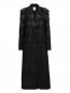 Пальто из шерсти с фактурной отделкой DKNY  –  Общий вид