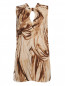 Шелковое платье А-силуэта с принтом Giambattista Valli  –  Общий вид