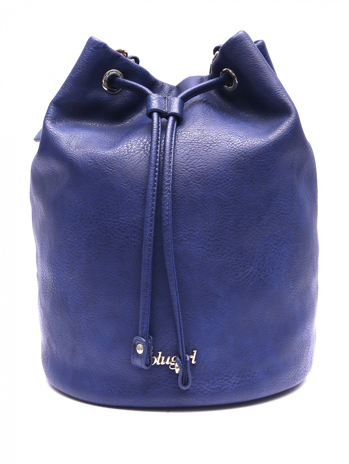 Сумка-мешок с логотипом BLUGIRL BAGS  –  Общий вид  – Цвет:  Синий