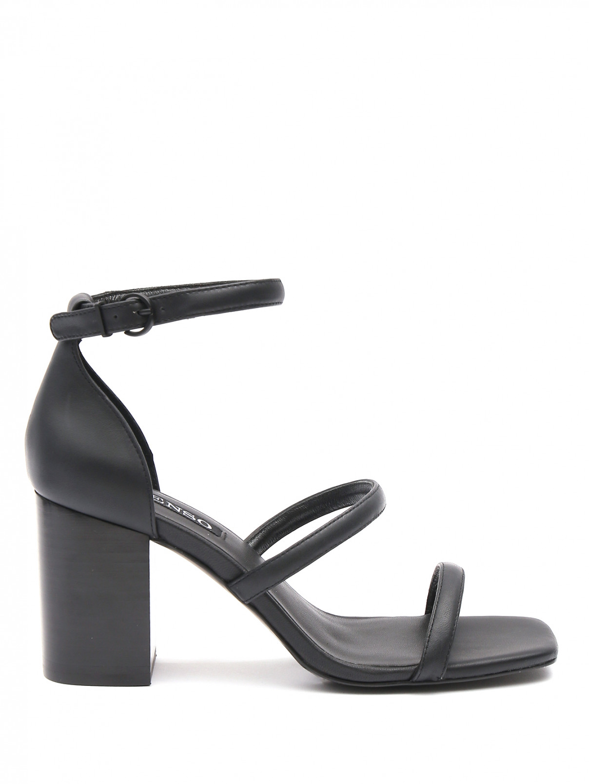 Босоножки из кожи на высоком каблуке Senso  –  Обтравка1  – Цвет:  Черный