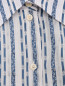 Блуза из шелка с узором Nina Ricci  –  Деталь