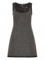 Трикотажное мини-платье без рукавов Andrew GN  –  Общий вид