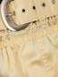 Завышенные шорты из шелка с боковыми карманами Jean Paul Gaultier  –  Деталь