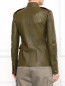 Куртка из кожи с накладными карманами Michael Kors  –  Модель Верх-Низ1