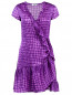 Шелковое платье с принтом Moschino Cheap&Chic  –  Общий вид
