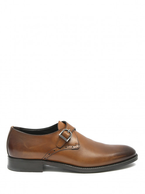 Монки из кожи Ermenegildo Zegna - Обтравка1