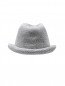 Трикотажная шляпа из смешанной шерсти, декорированная пайетками Lorena Antoniazzi  –  Обтравка2