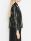 Куртка из гладкой экокожи Max Mara  –  МодельВерхНиз2