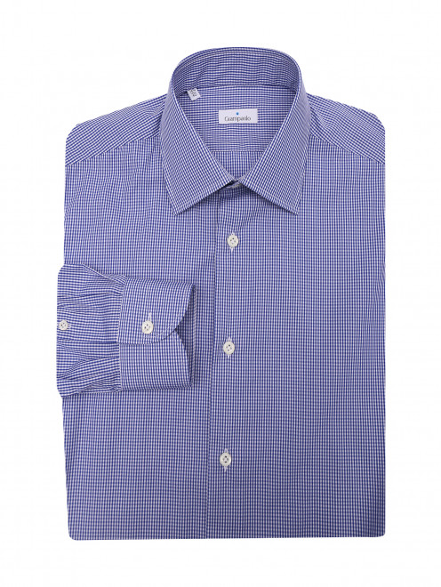 Рубашка из хлопка с узором Giampaolo - Общий вид