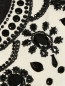 Кардиган из хлопка декорированный камнями Moschino  –  Деталь