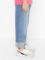 Широкие джинсы с подворотами Guess  –  МодельВерхНиз2
