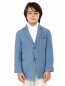 Пиджак из льна с накладными карманами Tagliatore  –  Модель Общий вид1