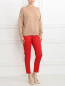 Узкие брюки из шерсти Moschino Boutique  –  Модель Общий вид