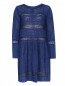 Платье из шерсти с кружевным узором Alberta Ferretti  –  Общий вид