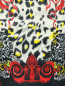 Платье-футляр с рукавами 3/4 и узором Versace Collection  –  Деталь1