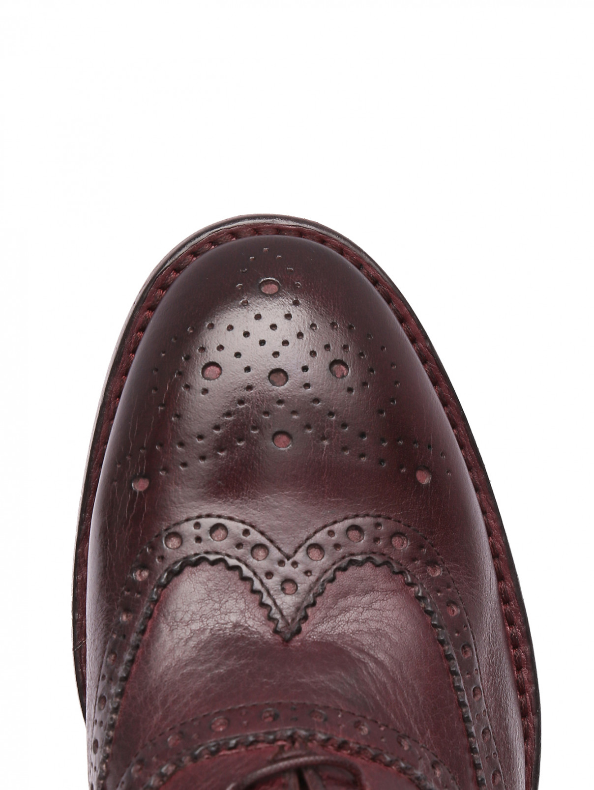 Туфли из фактурной кожи на шнурках Paul Smith  –  Обтравка3