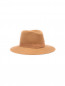 Шляпа из шерсти с золотой фурнитурой Elisabetta Franchi  –  Общий вид