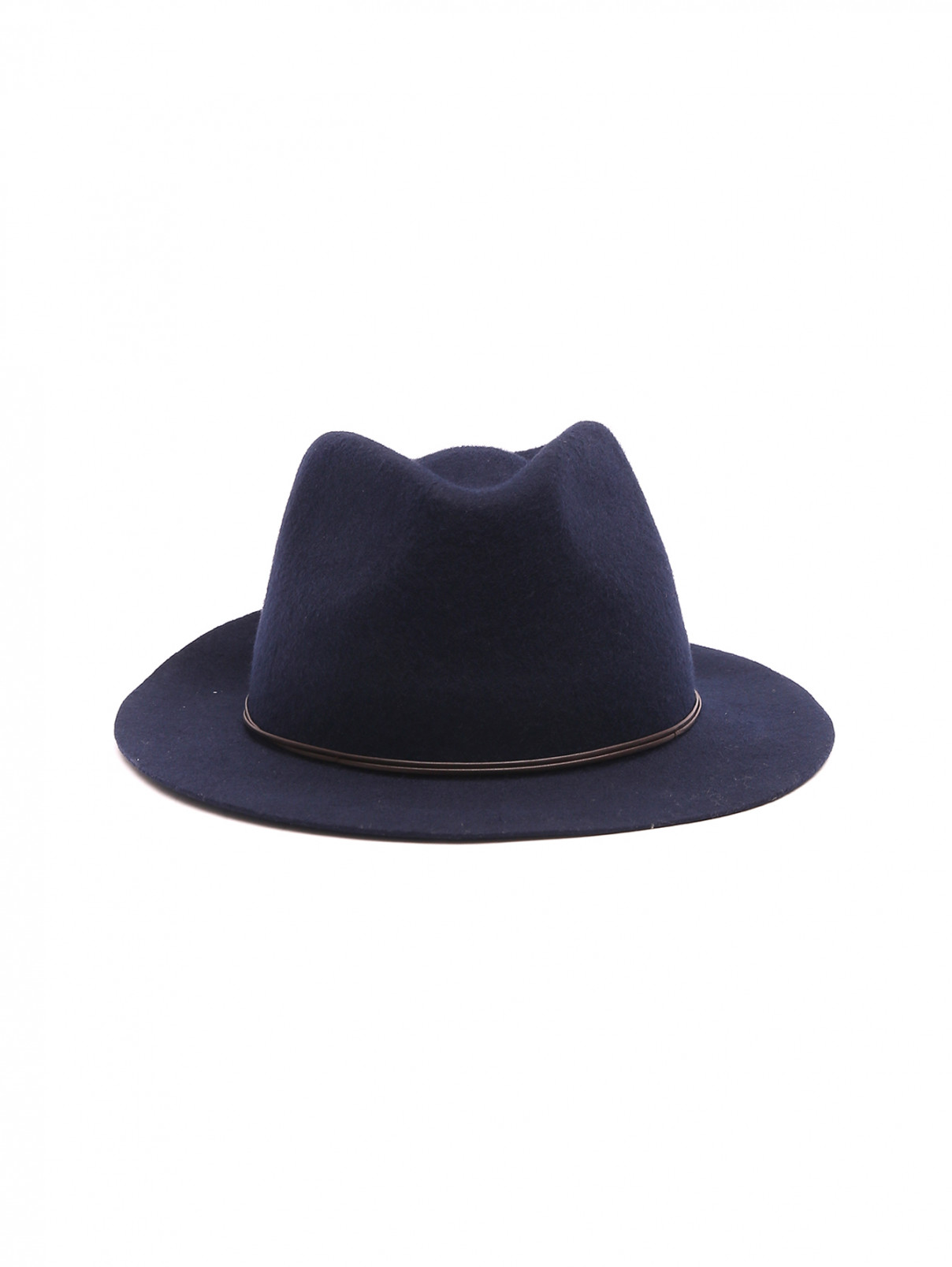 Шляпа из шерсти Weekend Max Mara  –  Общий вид  – Цвет:  Синий