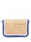 Плетеная сумка на цепочке Luisa Spagnoli  –  Обтравка2