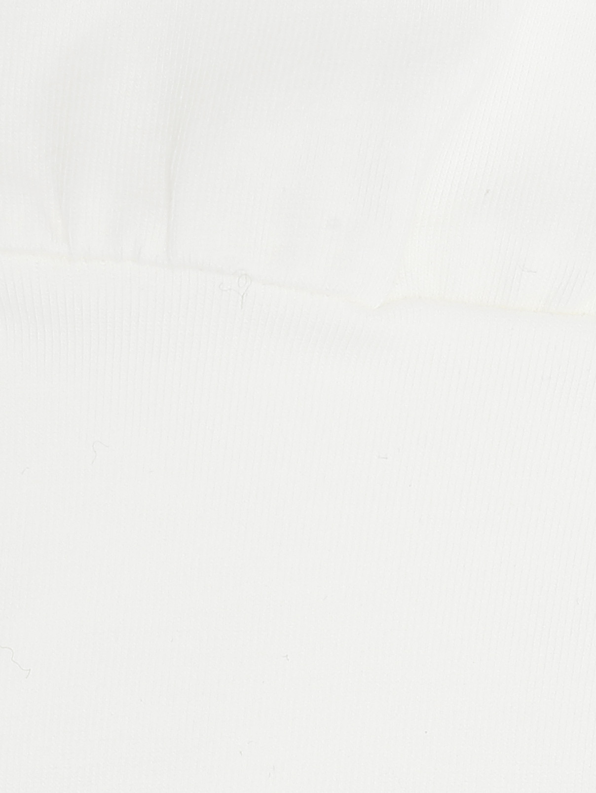 Водолазка трикотажная с декором Aletta Couture  –  Деталь  – Цвет:  Белый