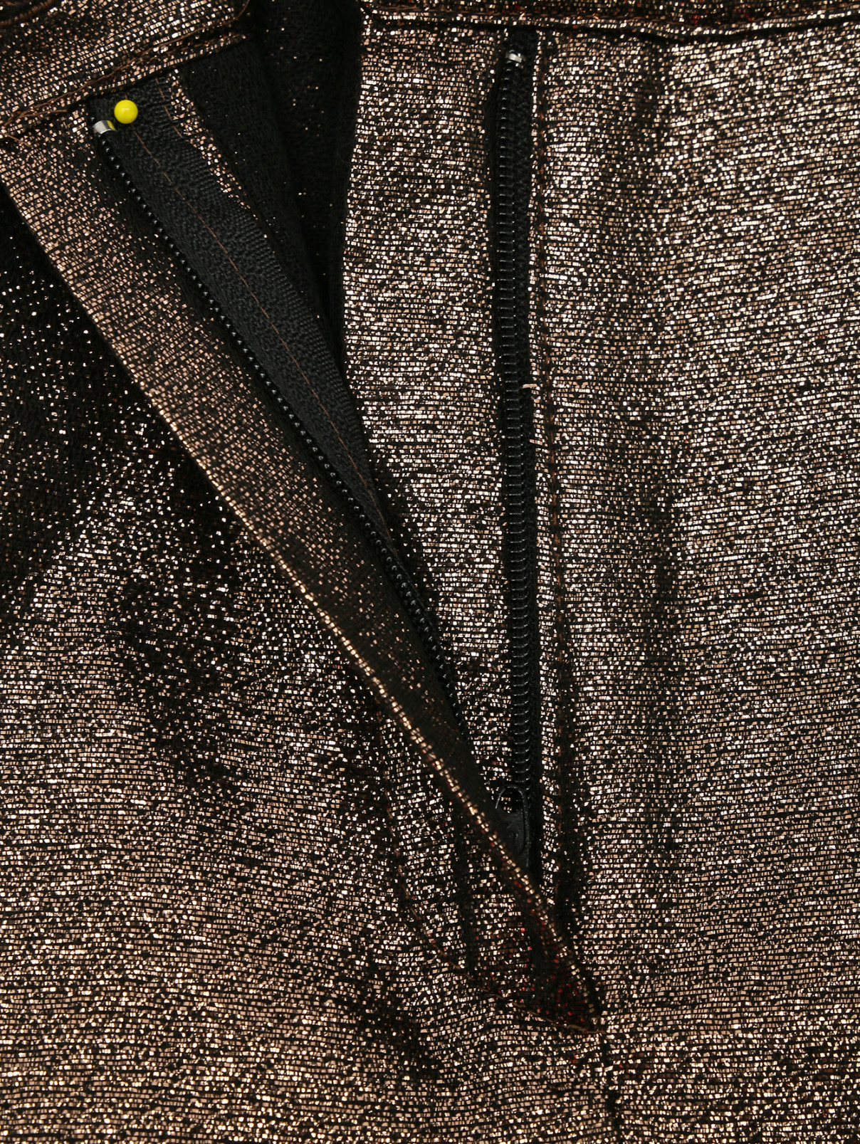 Брюки со стрелками на резинке Marina Rinaldi  –  Деталь1  – Цвет:  Металлик