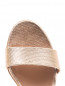 Босоножки из фактурной кожи на устойчивом каблуке L'Autre Chose  –  Обтравка3