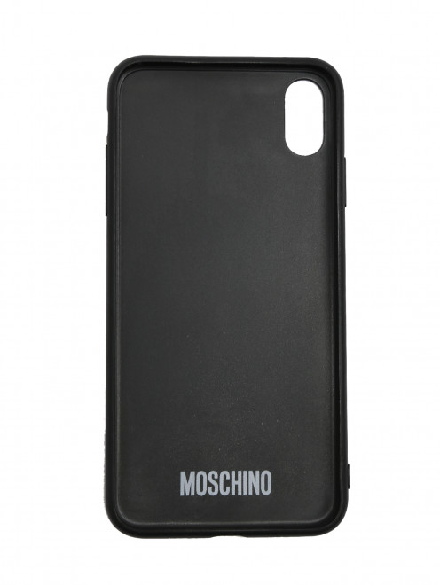 Чехол для IPhone 8 с узором Moschino - Обтравка1