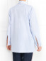 Блуза из хлопка в полоску с аппликацией из кружева Ermanno Scervino  –  МодельВерхНиз1